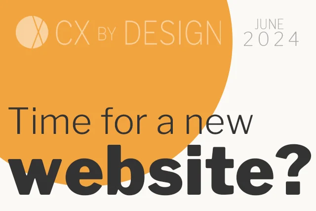 A human-centric answer to the question ‘When is it time for a new website?’